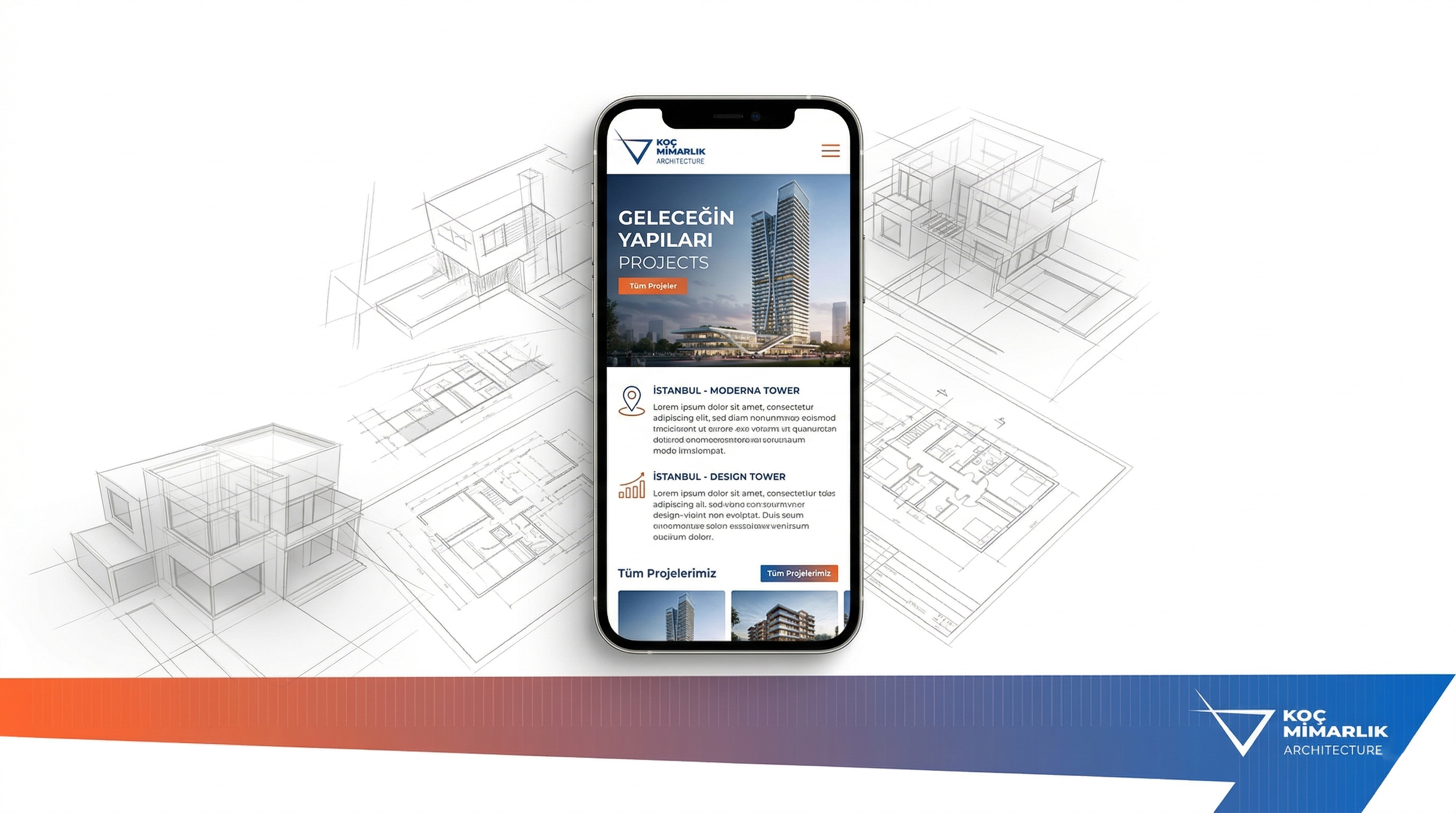 Koç Mimarlık Sosyal Medya Tasarımı